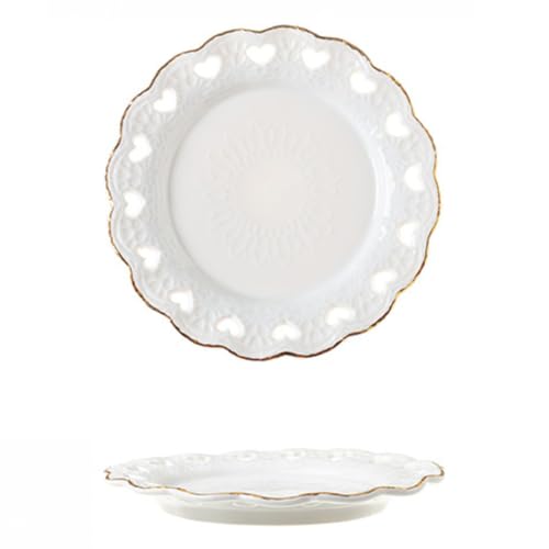 Geprägtes Geschirr Mit Goldrand Haushalt Keramikteller Western Steak...