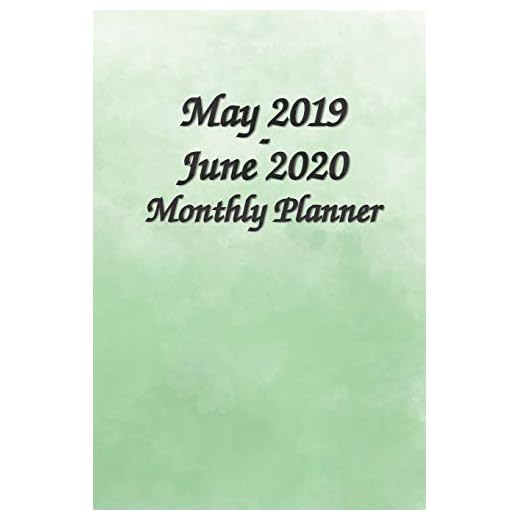 May 2019- June 2020 Monthly Planner 6x9: 14 Months Pretty Simple Calendar Planner Pocket Size - Get Organized. Get Focused. Take Action Today and Achieve Your Goals
