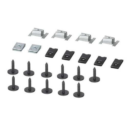 Partsline Kit Vis Cache Protection Sous Moteur compatible avec Doblo (2010-2023), Grande Punto/Punto 199 (2005-2013), Combo (2012-2019)