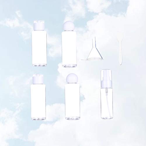 EXCEART 8 Pcs Conjunto de Garrafa de Viagem Frascos de Spray de Viagem Xampu E Condicionador Frascos