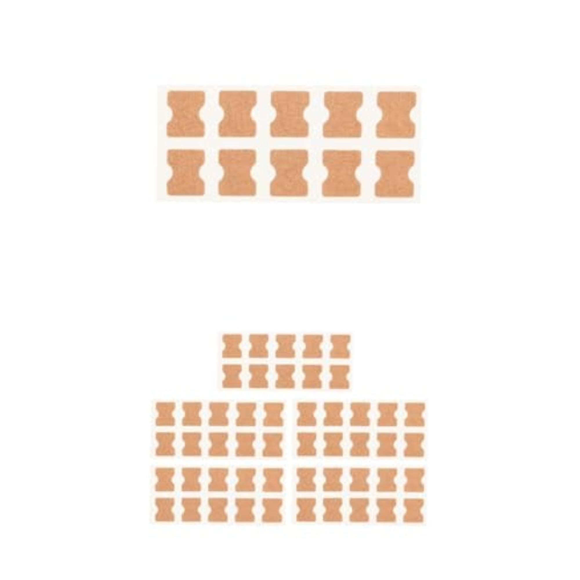 Ingrown Toenail Repair Foot Corrector Stickers, 60pcs