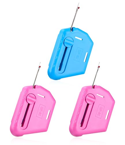 #VerdientProvisionen<br>3 Stucke 2-in-1 Magnetischer Nahtfuhrer Magnetische Nahtfuhrung Mit Eingebauter Nahtentferner Universal Nahmaschinen Zubehor mit Skala Polygonale Magnetische Multifunktionale Nahtauftrenner