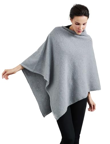 Capa manta de mujer para fiesta y diario jersey de punto