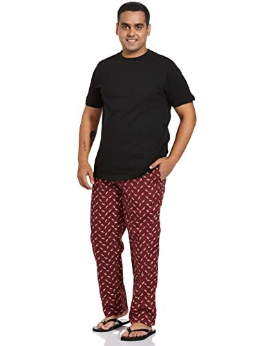 Image of Amazon Brand - Symbol Cotton Men Casual Style Pajama Bottom (Pack Of 2)