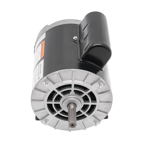LINISHOP 1/2HP Air Compressor Electric Motor General Purpose Single Phase Motor Electric Motor 3450RPM 115V/230V 5/8" Shaft Diameter CCW for Air Compressors Industrial & Agricultural Production