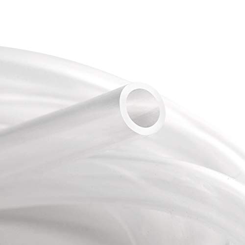 High Temp Silicone Tubing Hose - Food Grade Silicone tube, Flexible Pure Silicon Tubing For Home Brewing Pump Transfer and Winemarking (3/8" ID x 1/2" OD, 3 Feet)