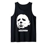 Halloween Michael Myers Silhouette Tank Top