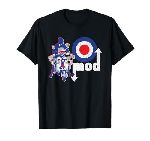 Mod Scooter British Vintage T-Shirt
