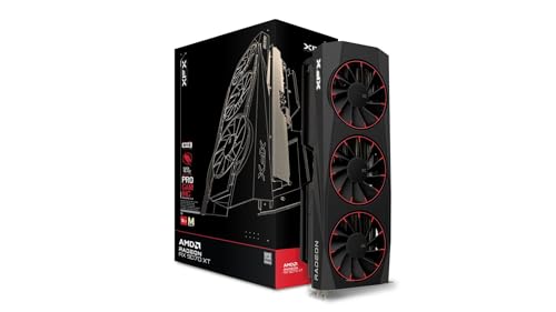 XFX Quicksilver AMD Radeon RX 9070XT Magnetic Air Edition 16GB GDDR6 Graphics Card, Black