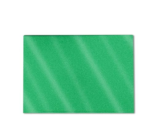 Image of Glossy Glitter Gaming Skin Compatible with HP Envy x360 16 inch (2023) - Solid Green - Premium 3M Vinyl Protective Wrap Decal Cover - Easy to Apply | Crafted in The USA by MightySkins
