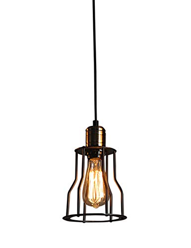 Preisvergleich Produktbild Industrie beleuchtung Metall Schatten Pendelleuchte Hängeleuchte Loft Bar Wohnzimmer Restaurant Deckenleuchte E27 Lampenschirm - keine Glühbirne [Zhhlinyuan]