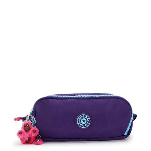 Estojo de lápis feminino Kipling Gitroy, acessórios organizados, materiais de arte, maquiagem, organizador de viagem