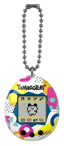 TAMAGOTCHI Original 42957NBNP Memphis Style | Virtual Pet Cover