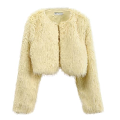 Amazhiyu, cappotto di pelliccia da donna, giacca...