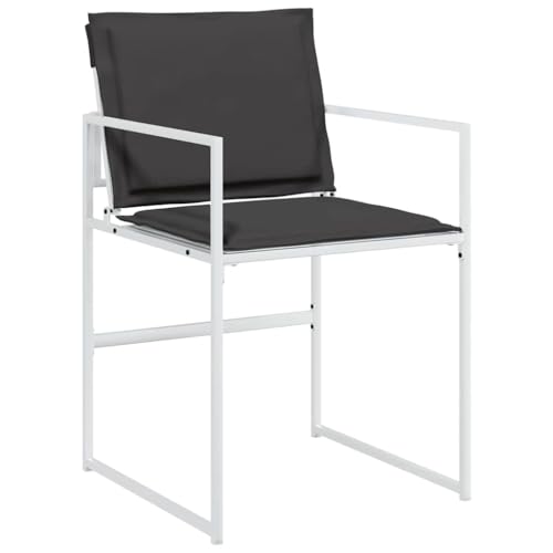 Salon de jardin 9 pièces grande table en acier durable pour balcon