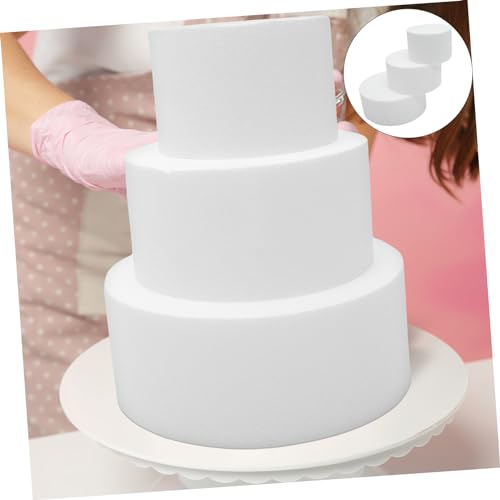 Moule à gâteau en mousse compact COLLBATH : ensemble réutilisable de trois tailles indispensables