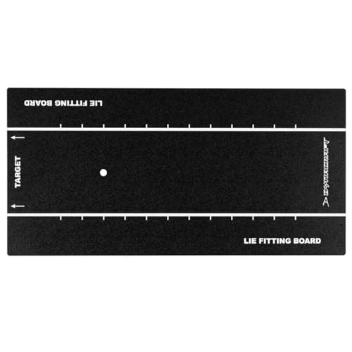 Dynacraft Heavy Duty Golf Club Lie Fitting Board, Textured Surface Training Aid for Indoor/Outdoor...