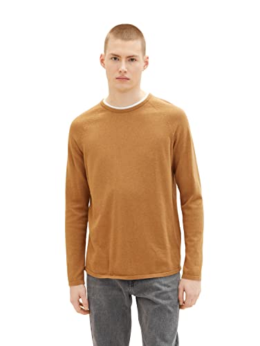 TOM TAILOR Denim Basic Pullunder Für Herren – Lässig, Regular Fit Aus Baumwollmix