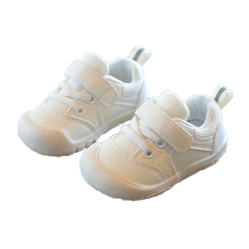 Fansu Zapatos Bebe Primeros Pasos Ligero Suave Recién Nacido Plano para Bebé Niño y Niñas, Antideslizantes Suela de Goma Zapatos Infantiles para Caminantes Principiantes