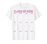 Photo Gallery camicia grow with me, classe 2036, impronta della mano dalla prima elementare alla dodicesima maglietta Photo Gallery camicia grow with me, classe 2036, impronta della mano dalla prima elementare alla dodicesima maglietta