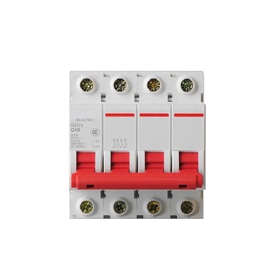 Disyuntor miniatura DZ47S 4P para proteger la instalacion electrica del hogar y comercios