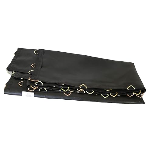 Vaveren Replacement Jumping Mat with Metal Eyelets Equipment Premium Fits Rectangle Trampoline Frame Family Parts Trampoline Jump Mat, 201x137cm