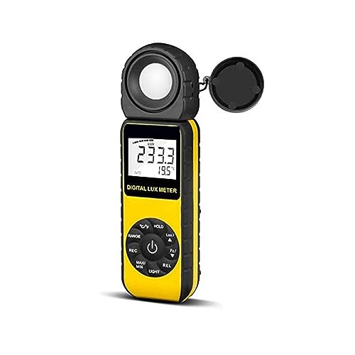 Misuratore di Luce Luxmetro Lumen Meter Calibratore Di Luce Portatile Con Rilevatore Ruotabile Di 270° Campo Di Misurazione 0.1300.000Lux