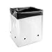 Hydro Crunch D94002117-25PC 10 Gal. B&W Pe Grow Bag Set (25 Pack), Black/White