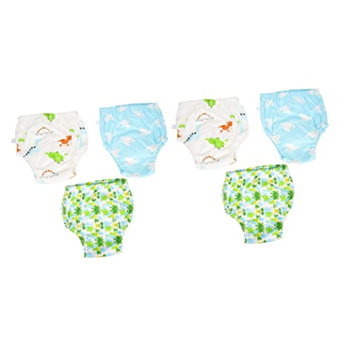 DOITOOL 6 Piezas Xl Bebés Infantes Niños Pequeños Pañales Reutilizables Bebé Natación Pantalones Elásticos Mixtos Pantalones Suministros Pañal Nadar Piscina Transpirable Cómodo Pañal