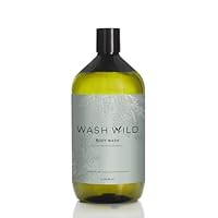 WASH WILD Body Wash 1L, Plant & Mineral Based, 100% Biodegradable