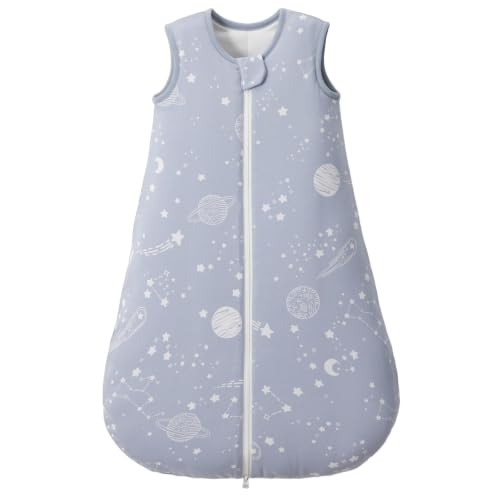 Image of Duomiaomiao 2.5 TOG Baby Sleep Sack 100% Cotton Winter Baby Wearable Blanket, Warm Quilted Comfy Toddler Sleeping Sack