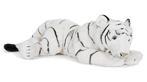 Unbekannt Original SEMO Stofftier Jumbo Tiger, weiß * 71cm * Plüschtier Kinder Kuscheltier
