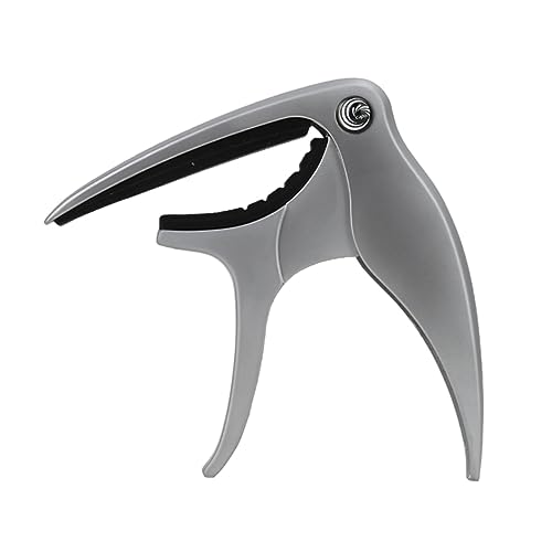 COSMEVIVI ギターチューナー クリップ式 ギターカポ フォークギターチューナー 高精 軽量 コンパクト