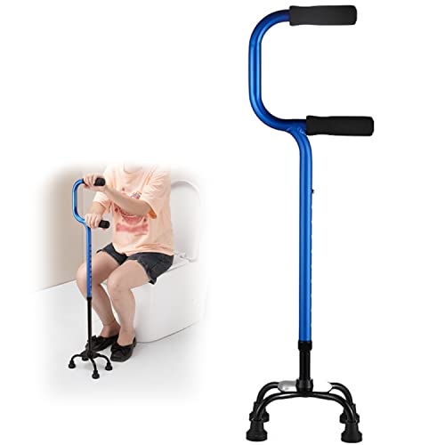 Laska Quad Cane – lekkie aluminium z szeroką podstawą dla zwiększonej stabilności i wsparcia