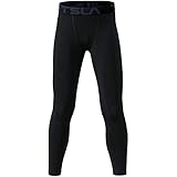 [テスラ] コンプレッションウェア キッズ スポーツタイツ サッカー インナー タイツ ジュニア [軽量・UVカット・吸汗速乾] コンプレッション ランニングウェア 野球 スポーツ スパッツ レギンス コンプレッションタイツ スポーツインナー 男の子 女の子 子供 部活KUP29-JPK_S