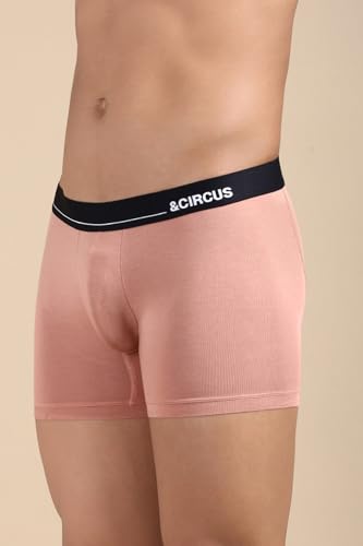 Image of &Circus Men's Puresoft Beechwood Modal Boxer Brief | Ultra Soft Mens Breathable Boxer Briefs Innerwear Men
