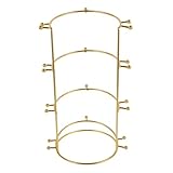 Uso eficiente del espacio: el diseño multicapa le permite exhibir varias piezas de joyería a la vez, aprovechando al máximo su espacio disponible, soporte para , exhibición de soporte para cabello