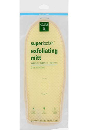 Earth Therapeutics Loofah, Super, Exfoliating, Bath Mitt