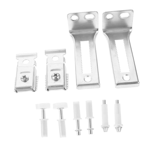 SHINEOFI 1Set Kit de Herrajes para Puerta Bifold Juego de Ruedas Guía para Closet, Durable, Versátil, Fácil de Instalar para Diferentes Tipos de Puertas miniatura 1