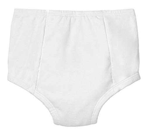 Image of City Threads Boys & Girls Training Underwear Pants Panties Underpants for Potty Training Kids Toddlers - All Cotton For Sensitive Skins SPD Sensory Friendly Clothing, White, 7