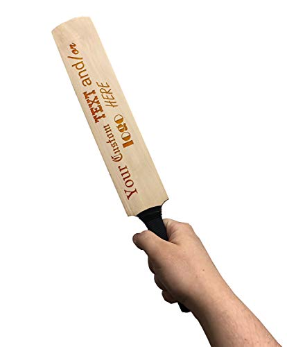 Hat Shark Mini Toy Wooden Signature Cricket Bat and Red Leather Cricket Ball Set with Custom Customized Engraving Personalized Gift