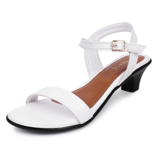 Image of TRASE Lift Off Casual Kitten Heel Sandals for Women