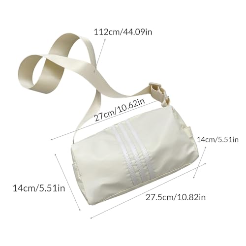 Image of VELURA SYDL Women Shoulder Bag Fashionable Hobo Crossbody Bag for Camping Hiking Outdoor white|1 Shoulder Bag|Clothing, Shoes & Accessories