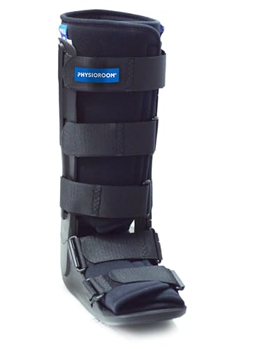 PhysioRoom Light Air Ankle Walker Brace Support | Protective Walker Boot Cast | Ideal for Fractures, Post Ligament Ankle Support Boot, Tendon Surgery, Ankle Sprains, Ankle Brace