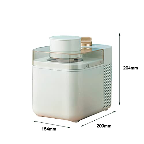 YYL Kinder Eismaschine Maschine Softeismaschine, Einfache One-Push-Bedienung Einfach zu Reinigen (Color : White) – Bild 8