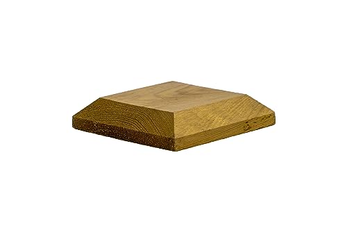 Timber Fence Post Cap, Green Pack of 10, 3x3" | 75x75mm Post - Image 2