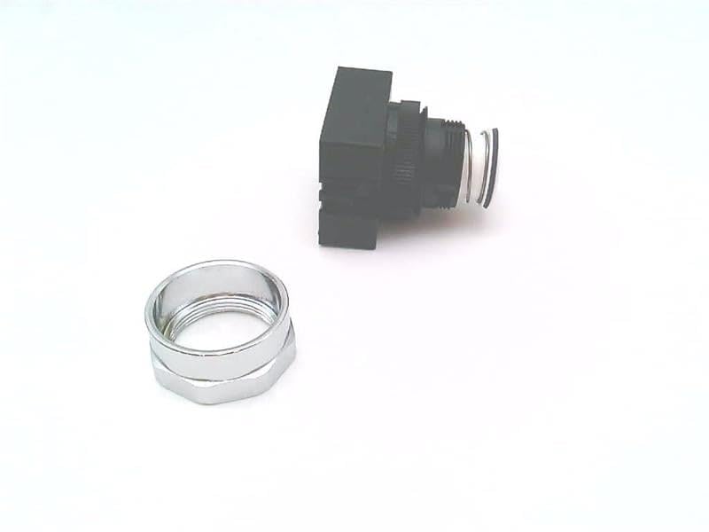 IDEC ALW-0600 Illuminated Momentary Pushbutton, side view showing depth