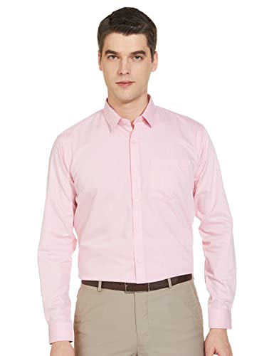 BE ACTIVE Men's Cotton Formal Shirt Colour - Pink | Size - L