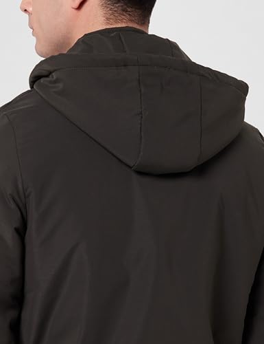 Image of Qube By Fort Collins Men's Polyester Standard Length Regular Fit Lightweight Winter Jacket - Stylish & Comfortable for Casual and Outdoor Wear