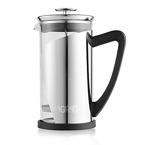 BEST KITCHEN DEALZ Cafe JEI French Press Coffee and Tea Maker 600ml